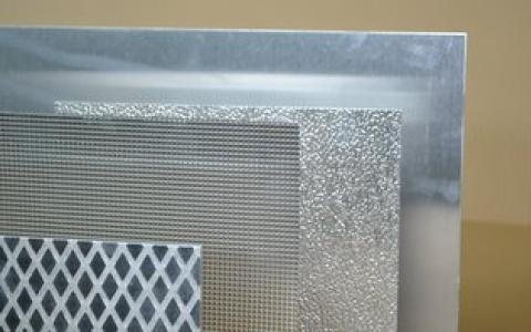 Plaque Alu B & T Tôle daluminium laminée 1,5 mm dépaisseur Face brute avec film de protection décran en Découpe