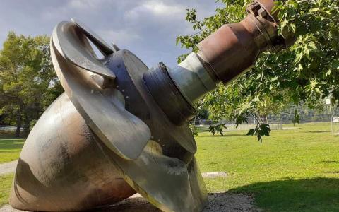 Turbina de bronce